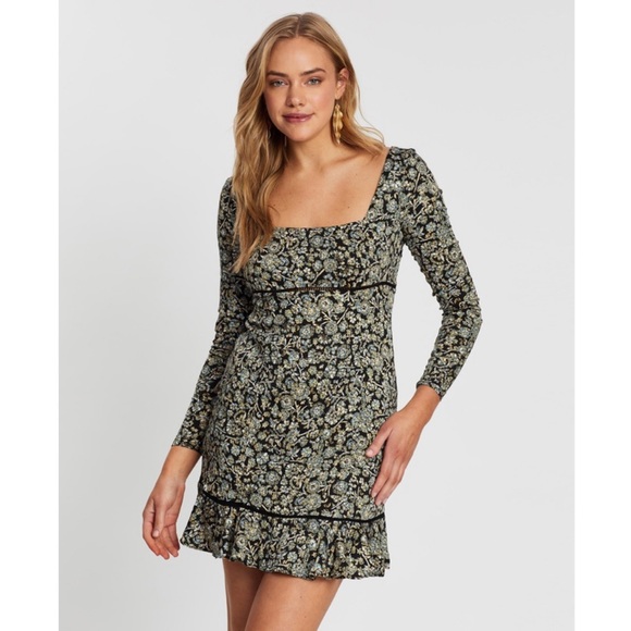 Free People Floral Boheme Mini Dress - Picture 2 of 15